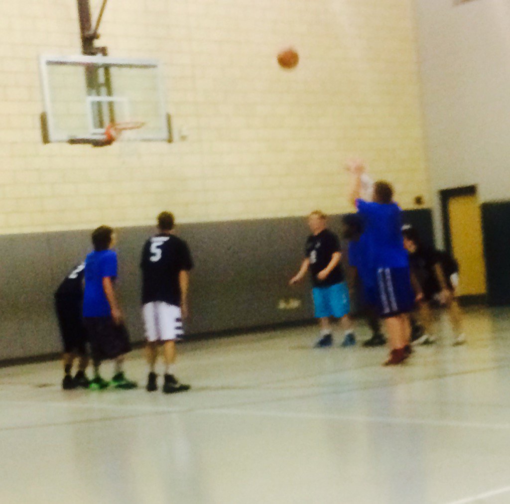 Basketball is underway! #HOOP #StudentAthletes #sportsmanship #ballislife 🏀