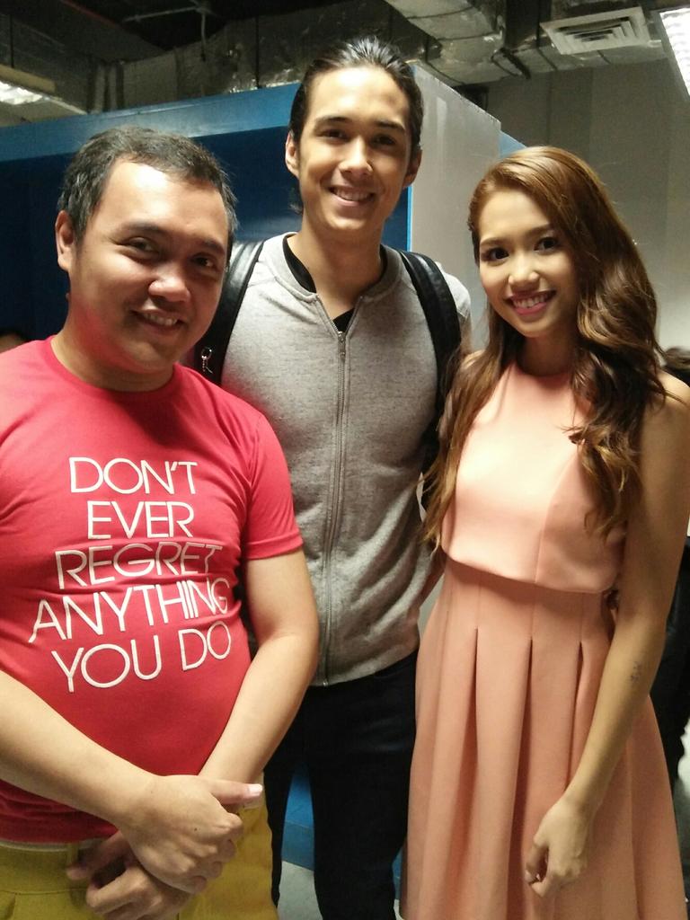 PrincessFrance's tweet photo. Nailaban last Sunday. May pic na ako with ToMiho. Nice couple. ☺😻 

Thank you Ate @janicedamasco 😘 https://t.co/d6C4lig0r5