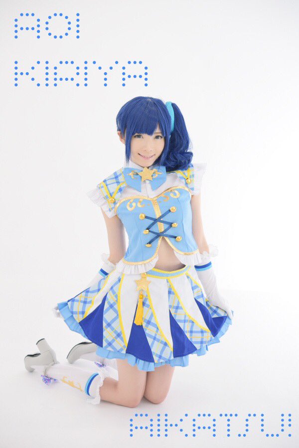 アイカツ！ 霧矢あおい [ﾊｲﾌﾞﾙｰﾊﾟﾚｰﾄﾞｺｰﾃﾞ] #アイカツ #霧矢あおい