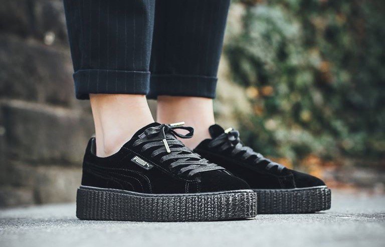 rihanna x puma creeper velvet