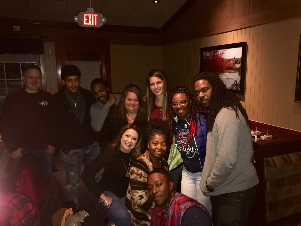 Holiday Shenanigans with my team and it doesn't get better than this! #attemployee #Holiday2016 #teamdimmock