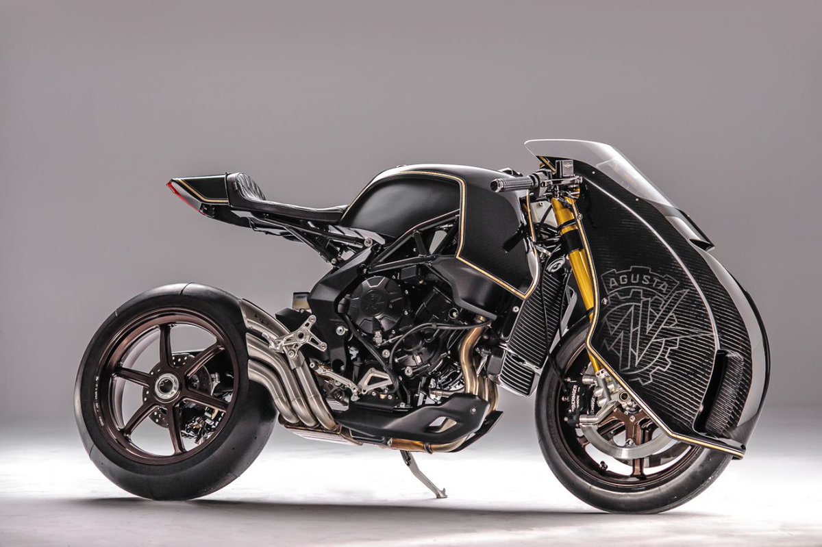wearemotofire's tweet photo. Custom of the Week: 'Ballistic Trident' MV Agusta Brutale by Rough Crafts https://t.co/TclMgiPmuC #fireitup https://t.co/5tMAaVNURO