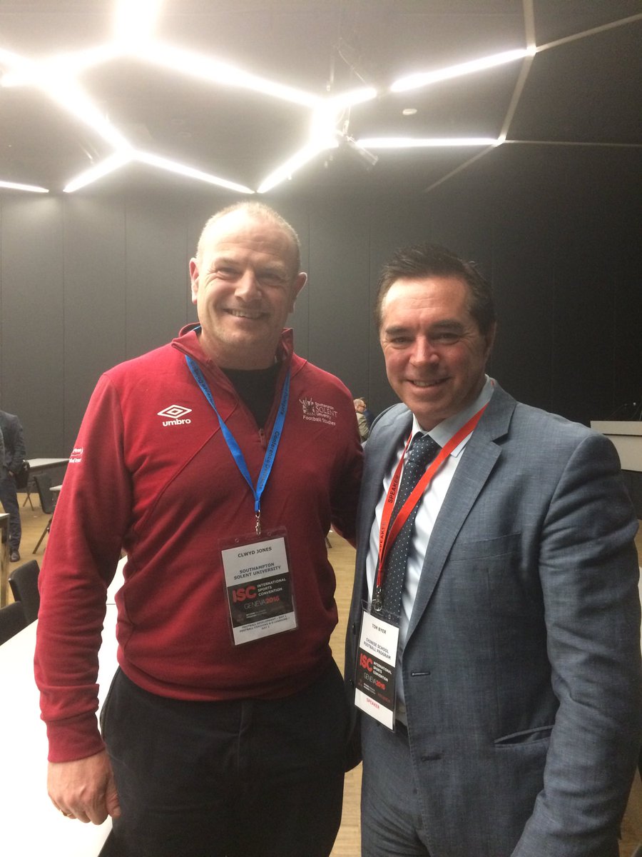 Very interesting session at the ISC Geneva by Tom Byers on 'Ball Mastery' for ages zero to 5