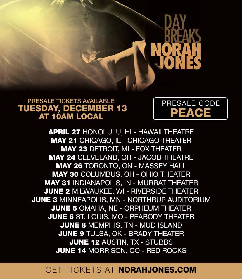 Norah Jones on Twitter: "Good morning! The following 2017 ... Norah Jones on Twitter: "Good morning! The following 2017 ...