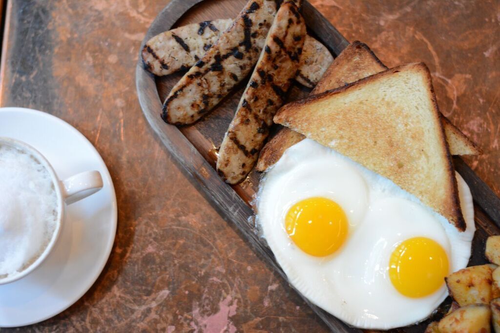 Starting off the morning right at #Asellina #GansevoortPark.