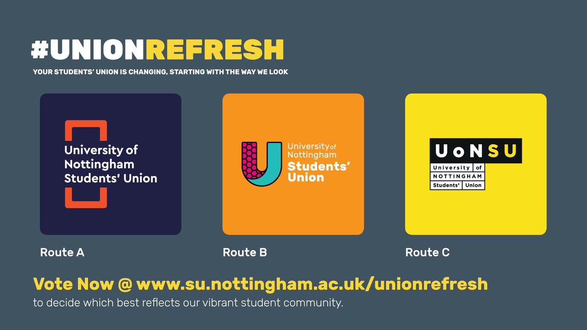 UoNSU's tweet photo. Voting on #UnionRefresh closes at midnight tonight. Use your vote:
https://t.co/24pRtjds9P https://t.co/lOHEmsIr9F