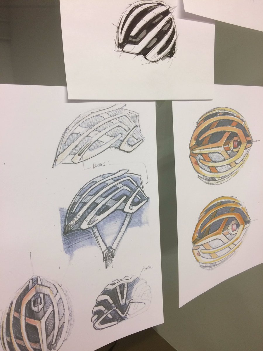 UKmadison's tweet image. We're at @lazerhelmets HQ today and spotted these awesome sketches. Plenty of innovation and exciting products in these walls!