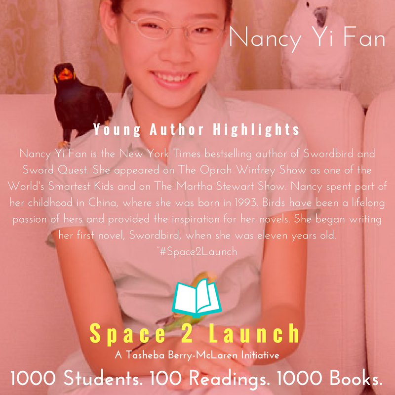 space2launchbc's tweet photo. Inspire your young author to do their greatest work now! #Space2Launch #Swordbird #Author https://t.co/z2rmEDMon5