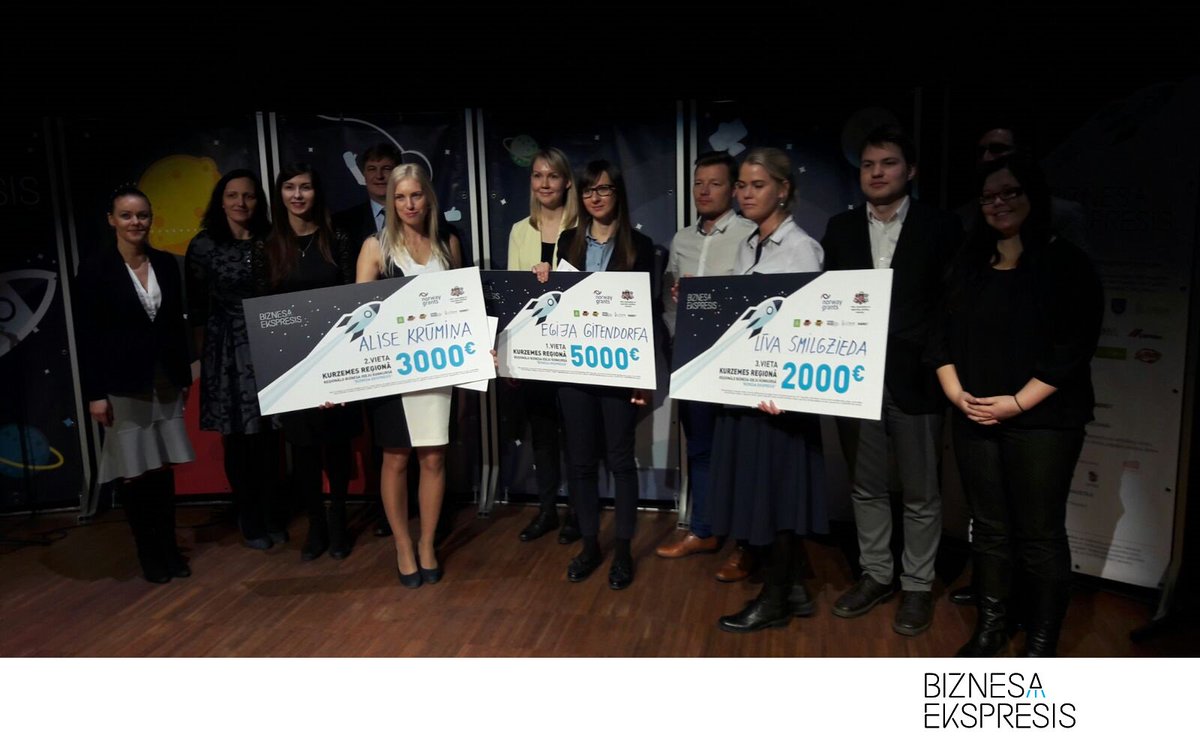 #Biznesaekspresis pirmais fināls ir noslēdzies un Kurzemes plānošanas reģiona uzvarētāji ir zināmi! bit.ly/2gDDWwf