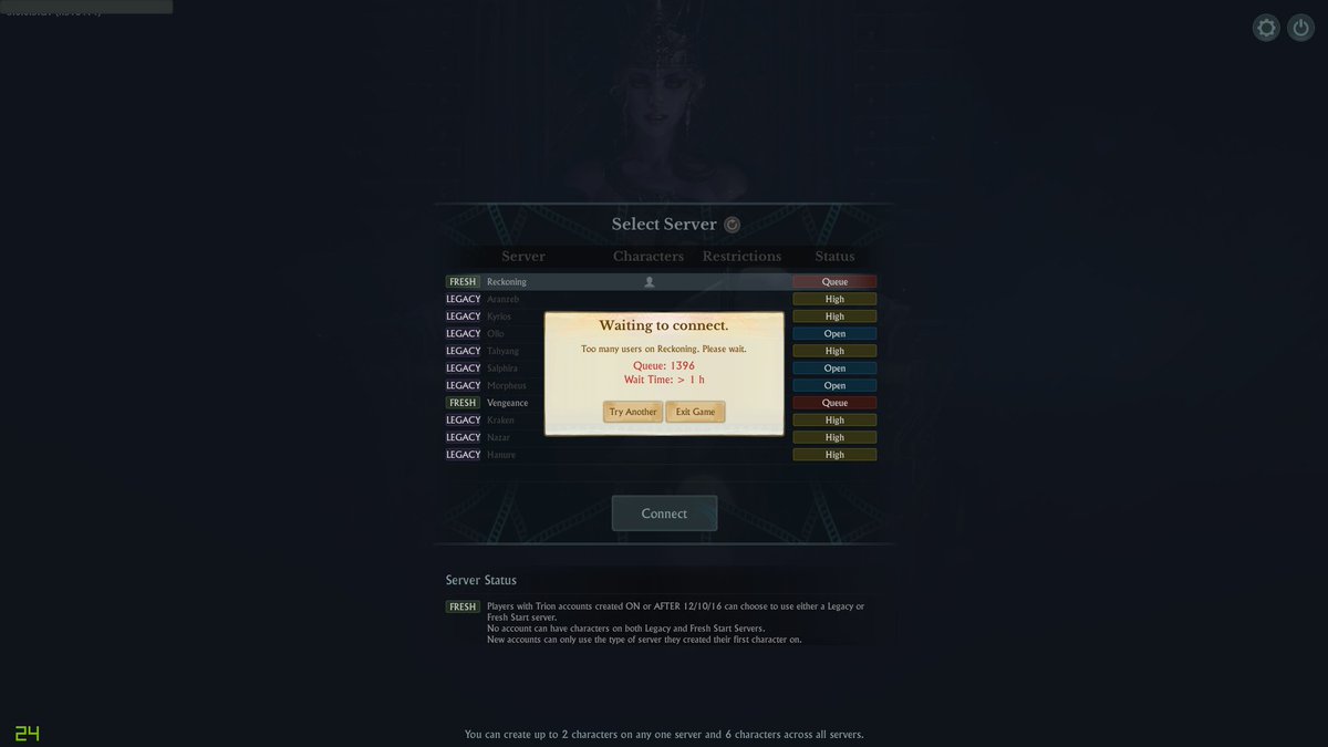 StefanChab's tweet photo. @ArcheAge Please fix your Queue times, I was at 200 and then I got disconnected and it kicked me back to 1400.. REMOVE INGAME AFKING FFS https://t.co/B6LXkGlZ6V