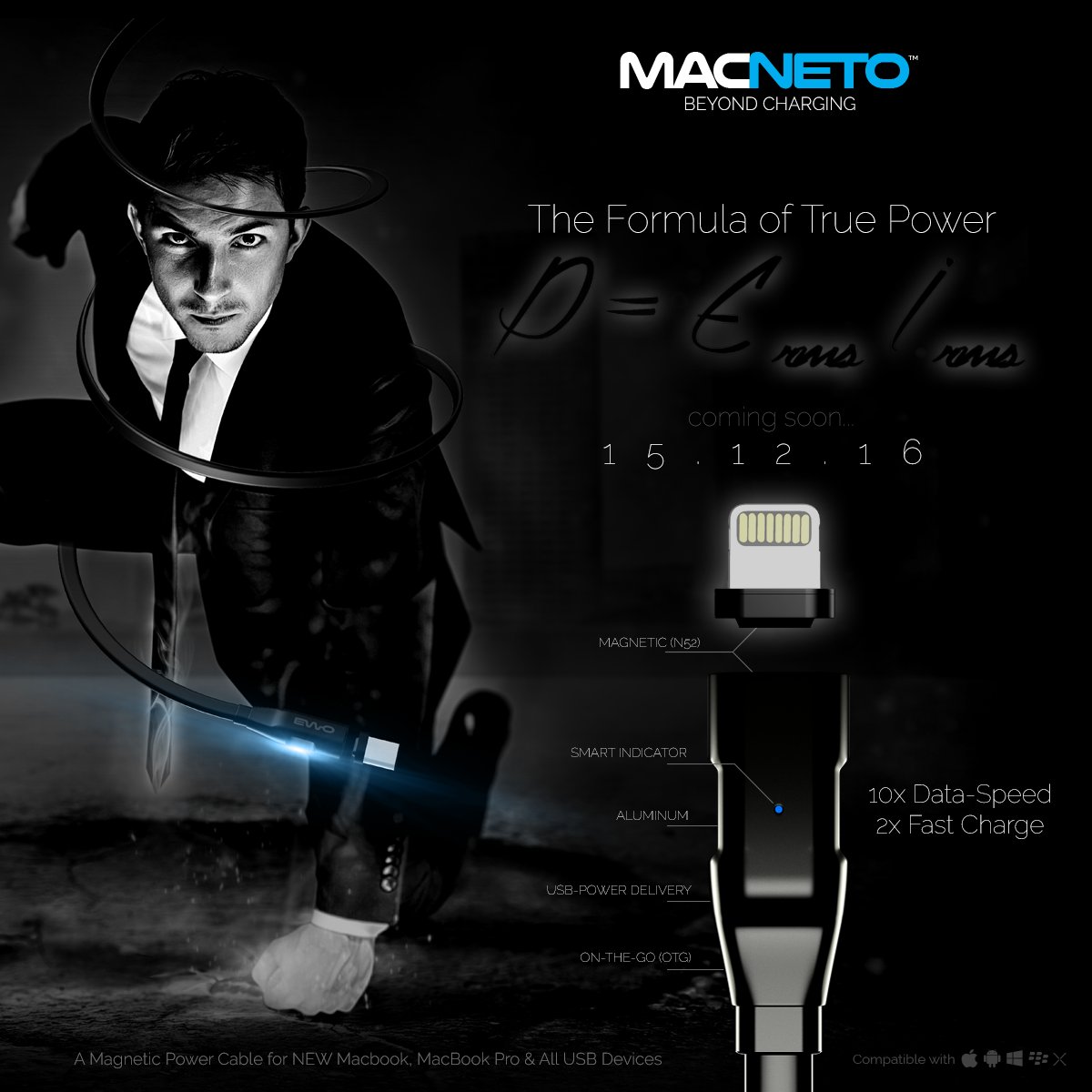 ewoltage's tweet image. Click &apos;FOLLOW&apos; to catch the Earlybird price offer on 15th Dec.

2-Day to #MACNETO Global Launch, WIN Contest Here: bit.ly/macneto