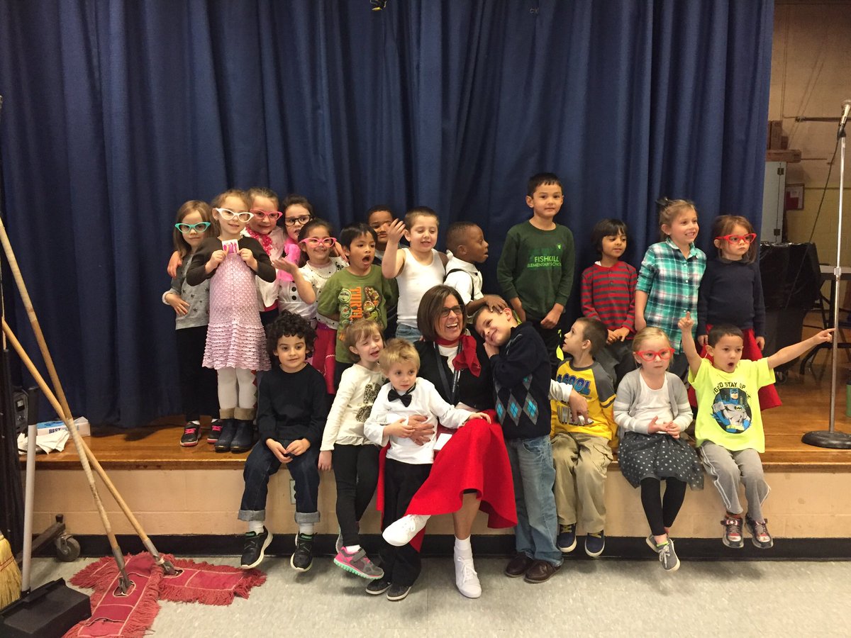 Kindergarten celebrated the Nifty Fifties on the 50th day of school.
