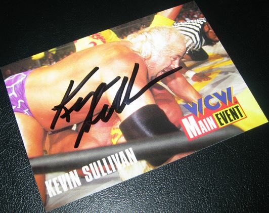 JWsWrestlingMem's tweet image. Signed 1995 Cardz WCW Main Event Kevin Sullivan Card #TheTaskmaster #TradingCardTuesday wrestlingmemorabilia.blogspot.com