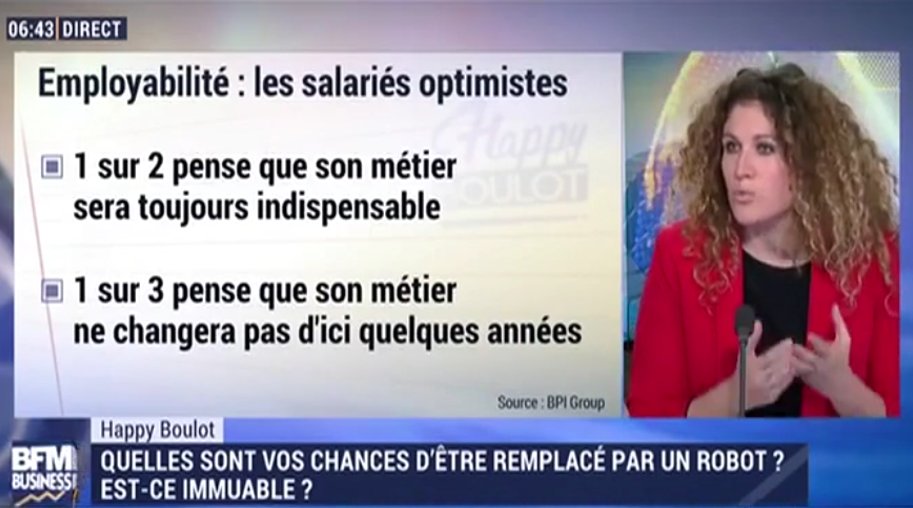 BPIgroupFR's tweet photo. Notre étude sur l'#employabilité des salariés citée ce matin sur @bfmbusiness dans @HappyBoulot de @LaureClosier ! https://t.co/EAYXx3ztTB https://t.co/cxVaTKyUAT