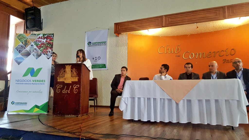 corponarinosisa's tweet photo. Se da apertura a la Primera Feria de #NegociosVerdes de @Corponarino con el apoyo de @MinAmbienteCo: https://t.co/ayOMnyN9ws