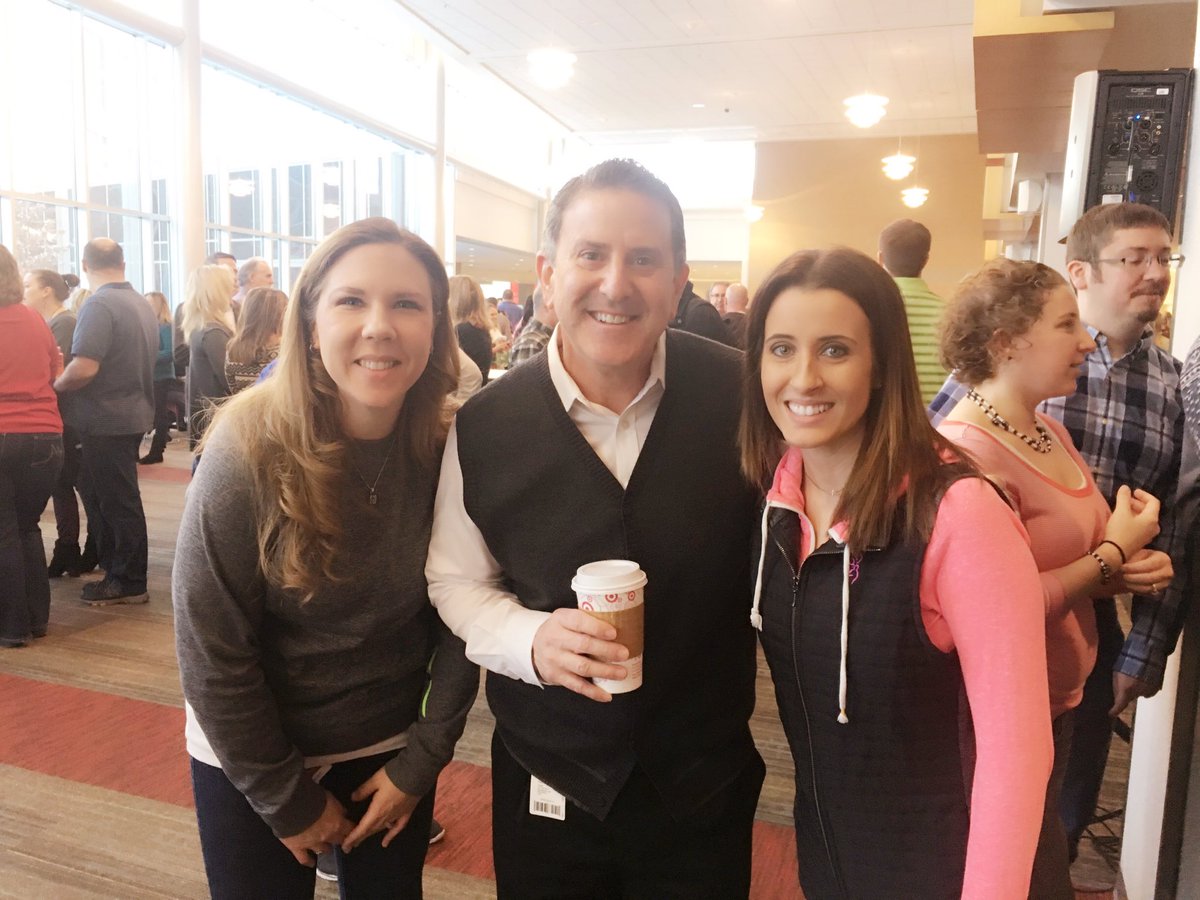 Not bad for a Tuesday. I got to meet our Target CEO at work!!!!🤗🤗🤗#GoalMet  #LoveWhereYouWork