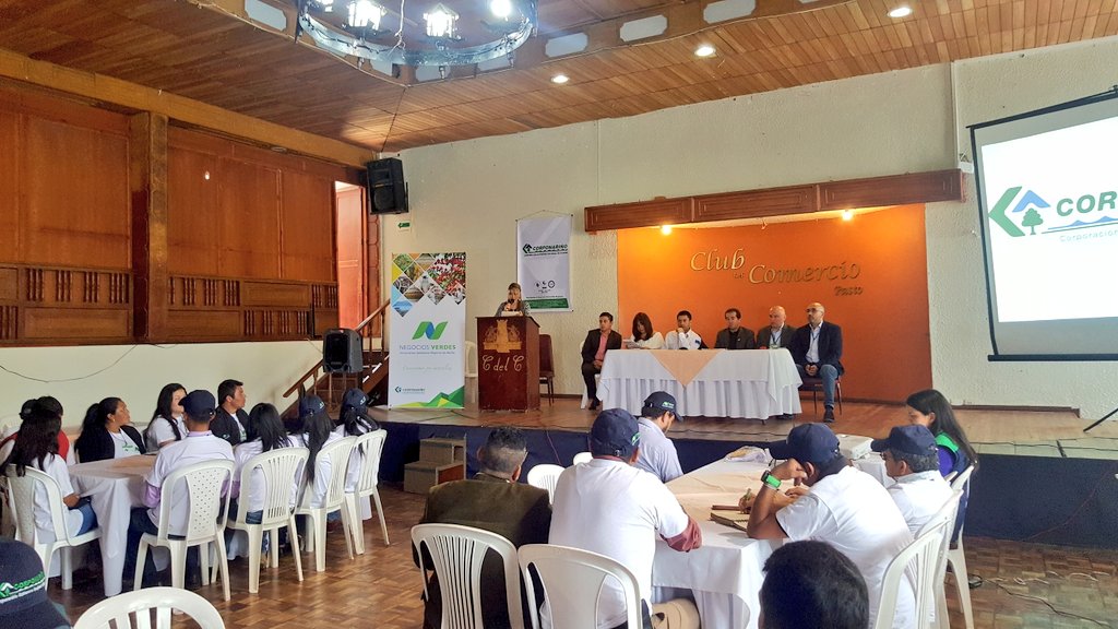 corponarinosisa's tweet photo. Se da apertura a la Primera Feria de #NegociosVerdes de @Corponarino con el apoyo de @MinAmbienteCo: https://t.co/ayOMnyN9ws