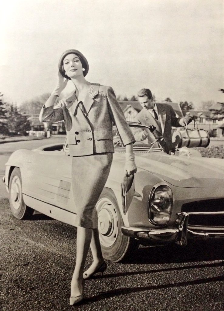 マモル on Twitter &quot;1958� model &amp; car model_alayne. photographs_seeberger