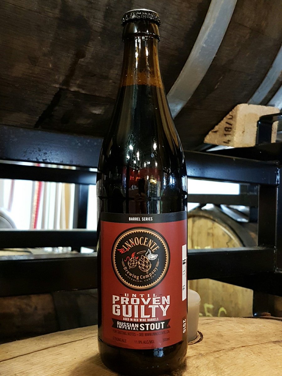 Our 2nd barrel release of the season is now available in bottles at the brewery...Red wine barrel-aged UPG! 2 down, 3 more releases to go!