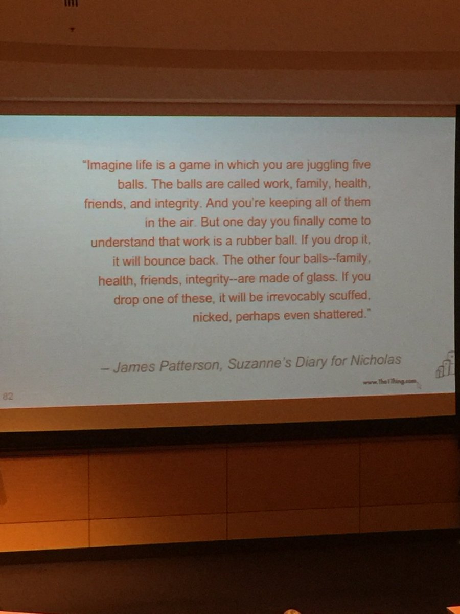 YardleyLMT's tweet photo. Love this quote! Thoughts? #onethingbook #lie:abalancedlife https://t.co/vhrBhbdDio