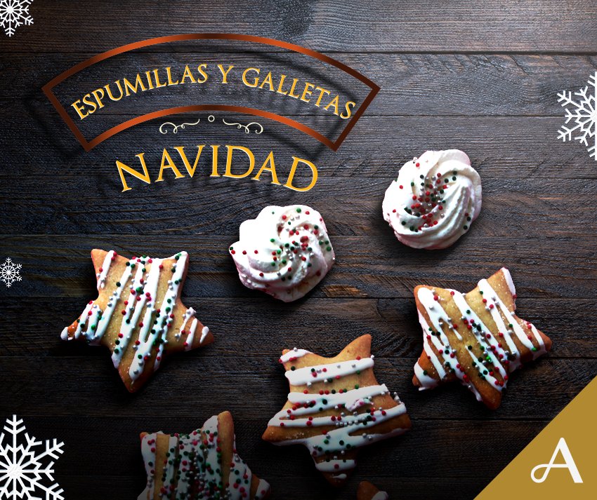 AnforaPastel's tweet photo. ¿Que eliges para este frío? Espumillas o Galletas navideñas. https://t.co/VfgSxXXso8