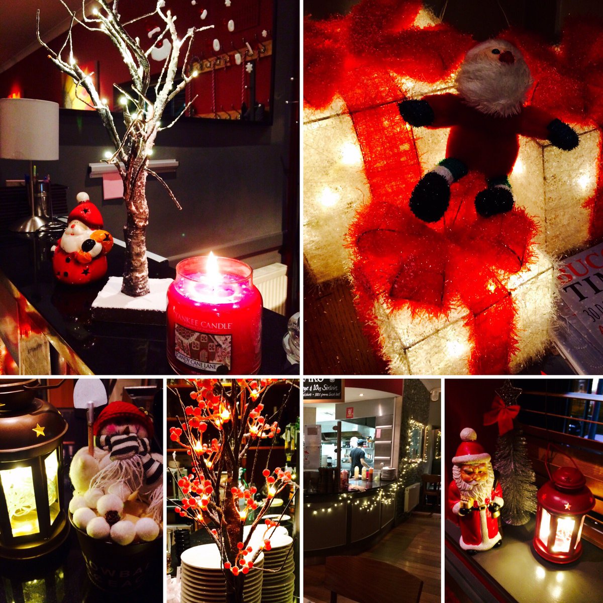 NiamhCardiff's tweet photo. Festive feel in La Bucca🎄🎅❤️ https://t.co/jDe8bBI176