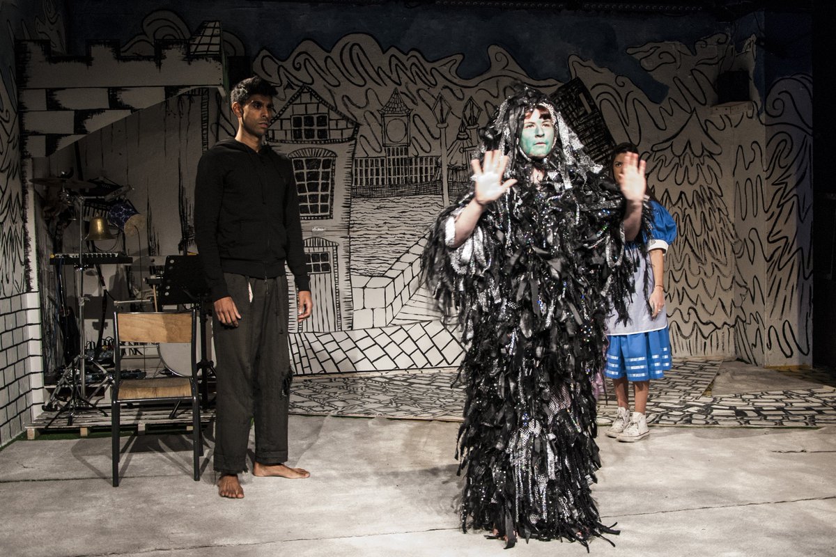 SchelhasC's tweet photo. MAGIC! Yesterday's performance @theatre503 with the wonderful @hollyoxinou @TheShriPatel @carlarose995 GIRL MEETS BOY https://t.co/j7h6SsL3CB