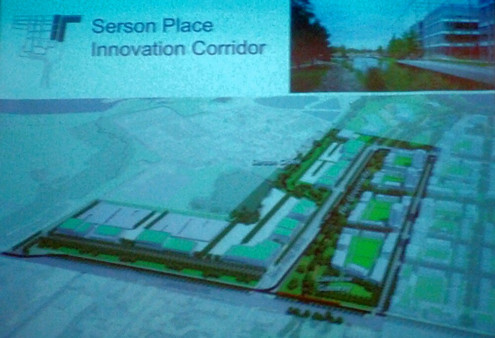 Coming soon to #Mississauga, Innovation Corridor via <a href="/JimTovey/">JimTovey</a> #mbotAGM <a href="/MBOTOntario/">Mississauga Board of Trade</a>