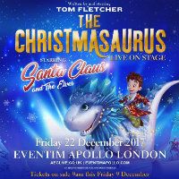 GoMichy's tweet image. Matinee Performance Announced For The Christmasaurus At London's Eventim Apollo buff.ly/2gkQdAD
