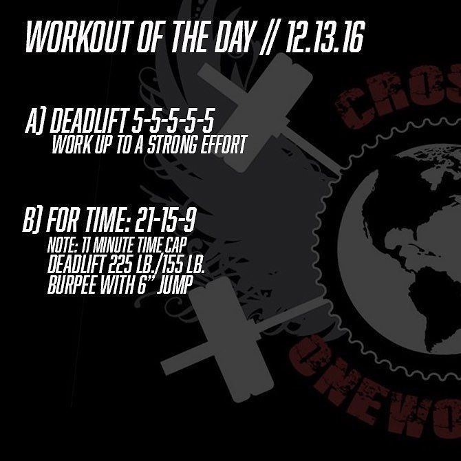OneWorldSDF's tweet image. Today's work will be deadlift focused working up to a heavy set of 5, then a simple couplet. Working on the deadlif…