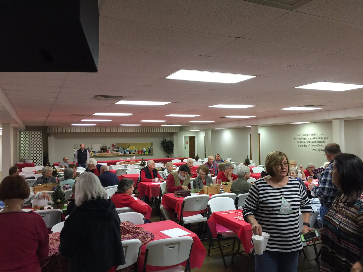 NTBaptistChurch's tweet photo. Senior ministry Christmas party. https://t.co/5q6YdK4kKI