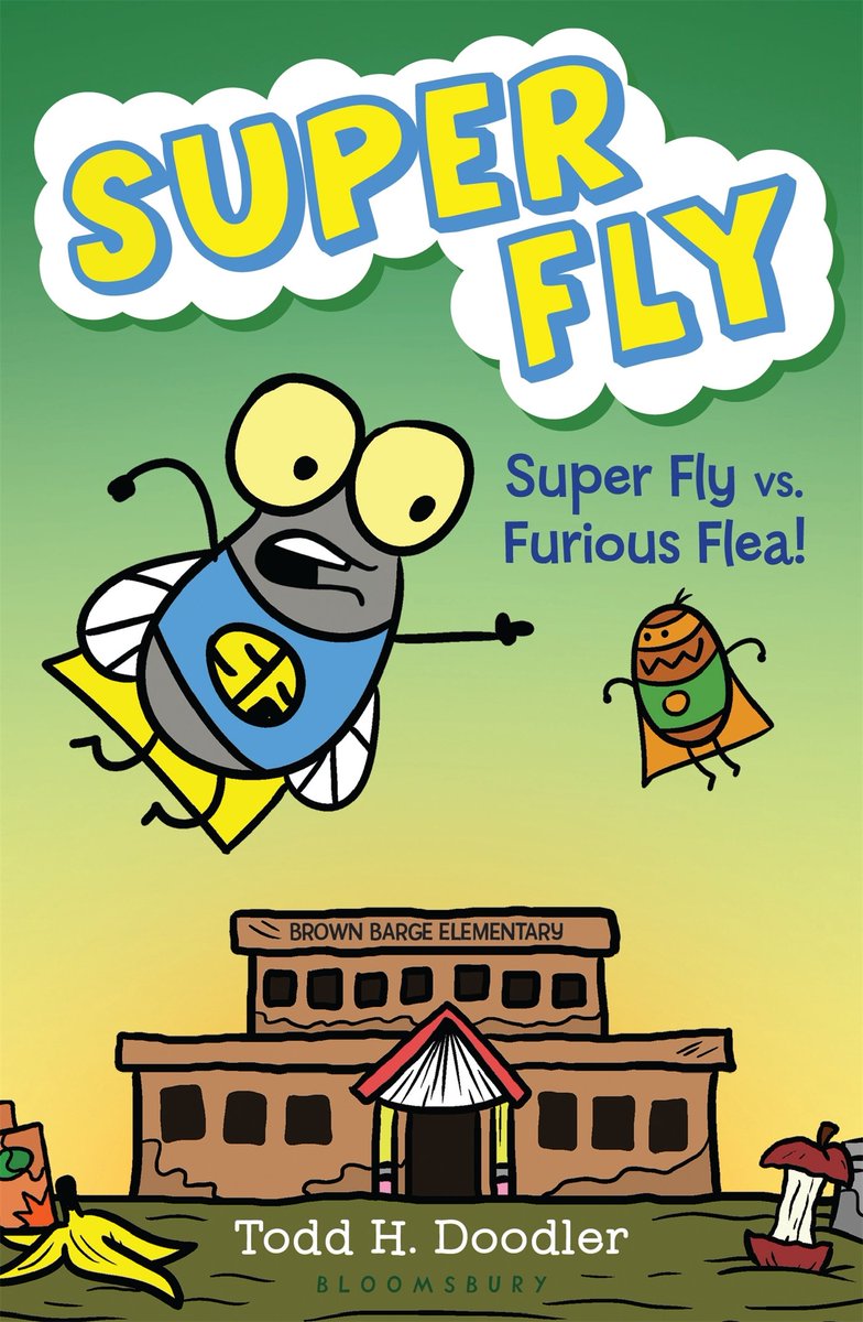 EastWestLit's tweet photo. .#12DaysofMGandYA --there's more! SUPER FLY! THE WORLD'S SMALLEST SUPERHERO. Todd H. Doodler https://t.co/zAMVIRz5Vs @bloomsburykids #MG https://t.co/H3TsENQCp0