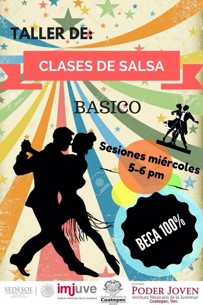 CPJCoatepec's tweet photo. En diciembre nos quitamos el frío con Clases de Salsa totalmente Gratuito en nuestra Zona 360 ¡Ven Por tu Beca! https://t.co/Gmj30LDE4y