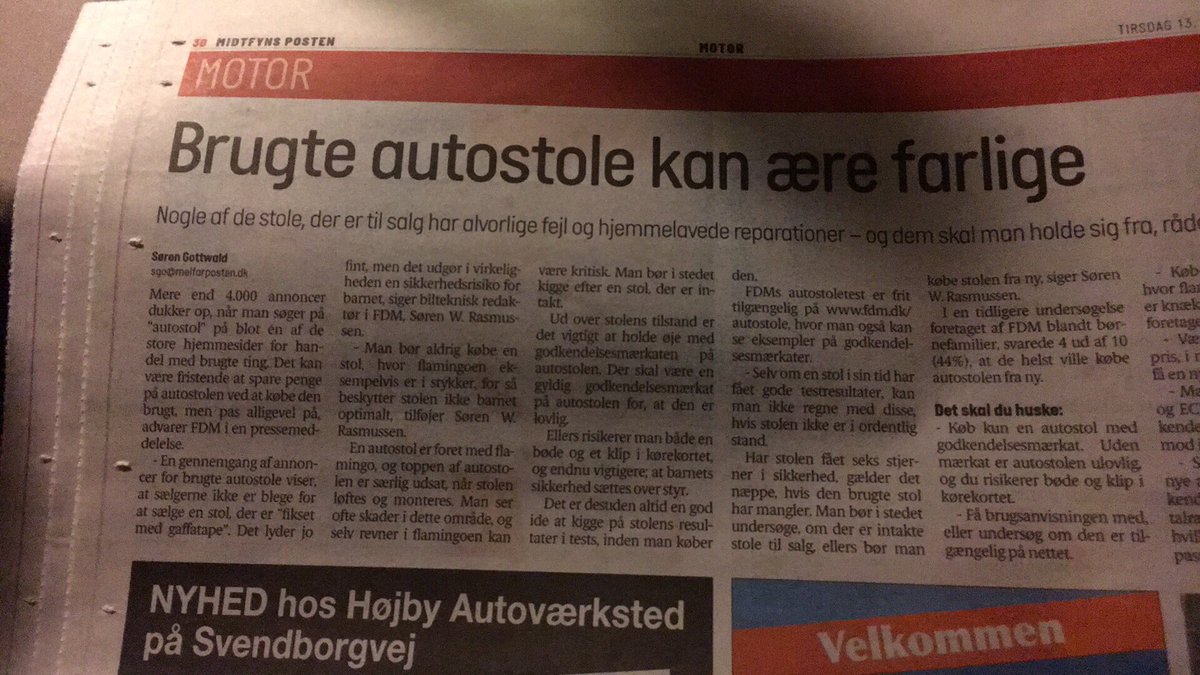 Jeg håber virkelig, at der ikke er tale om en stavefejl i den her rubrik