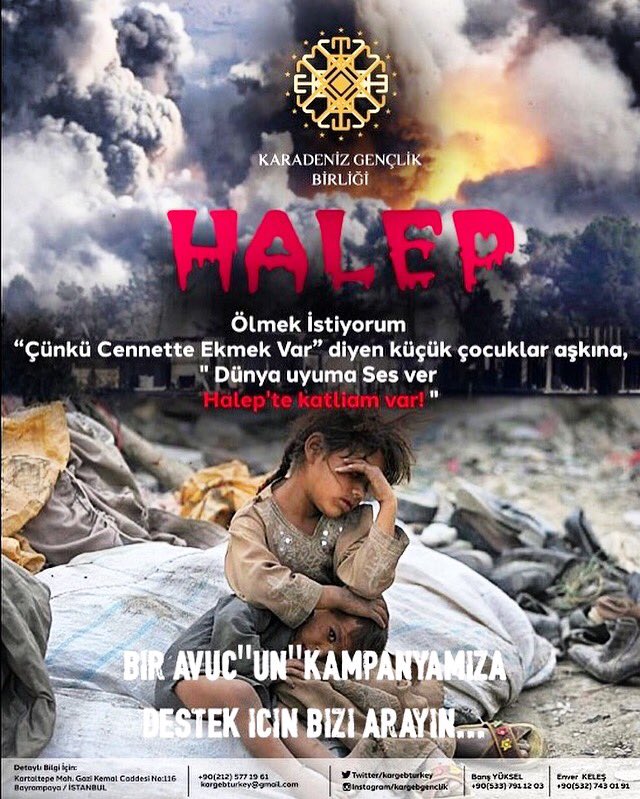 KARGEB
Bir avuç "UN" kampanyamıza destek için bizi arayın...