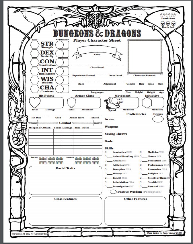 dnd 5e character builder with all content free