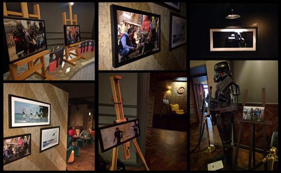 Our Star Wars exhibitions now looking amazing and awaiting #RogueOne crowds from Thursday!