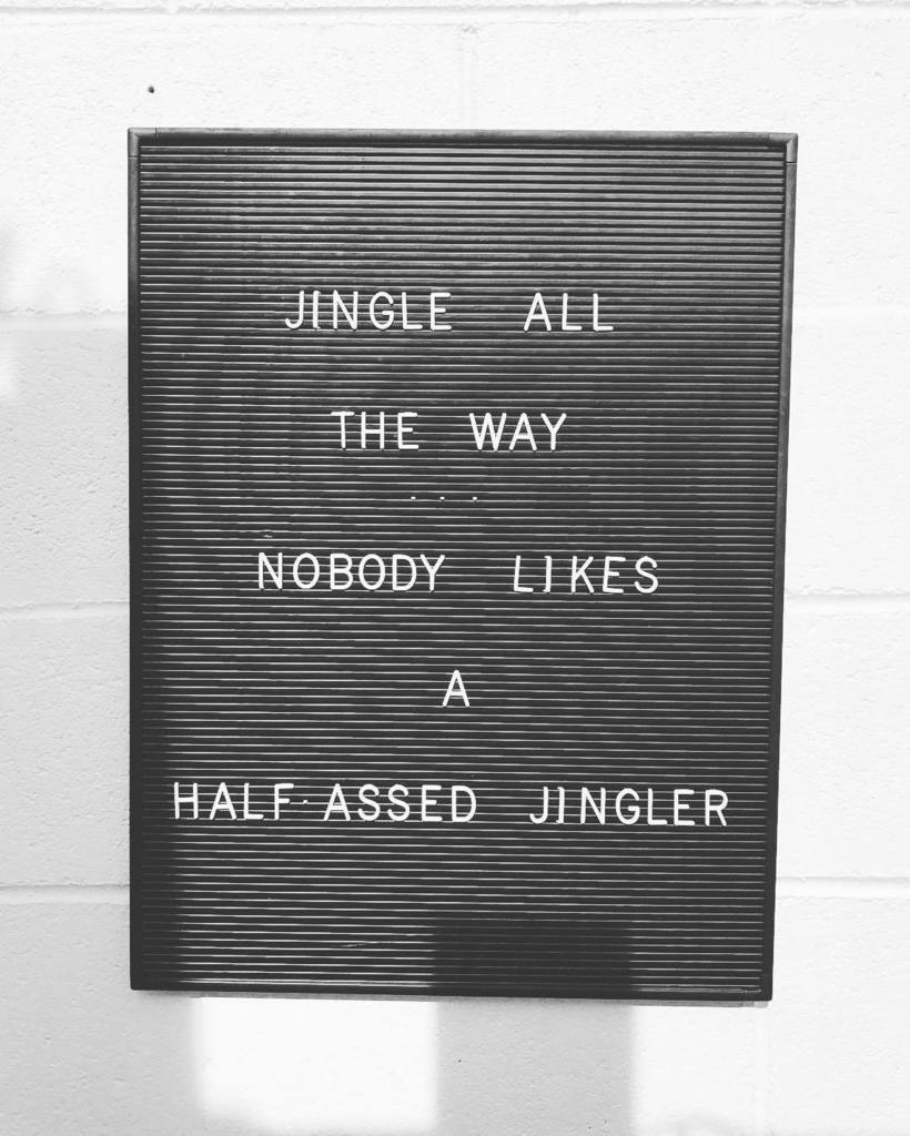 No one likes a #halfasser 😂✨🎄❄️ #halfassjingler #communalcoffee #coffeebreak☕️ #northparkl… ift.tt/2hsF16Y