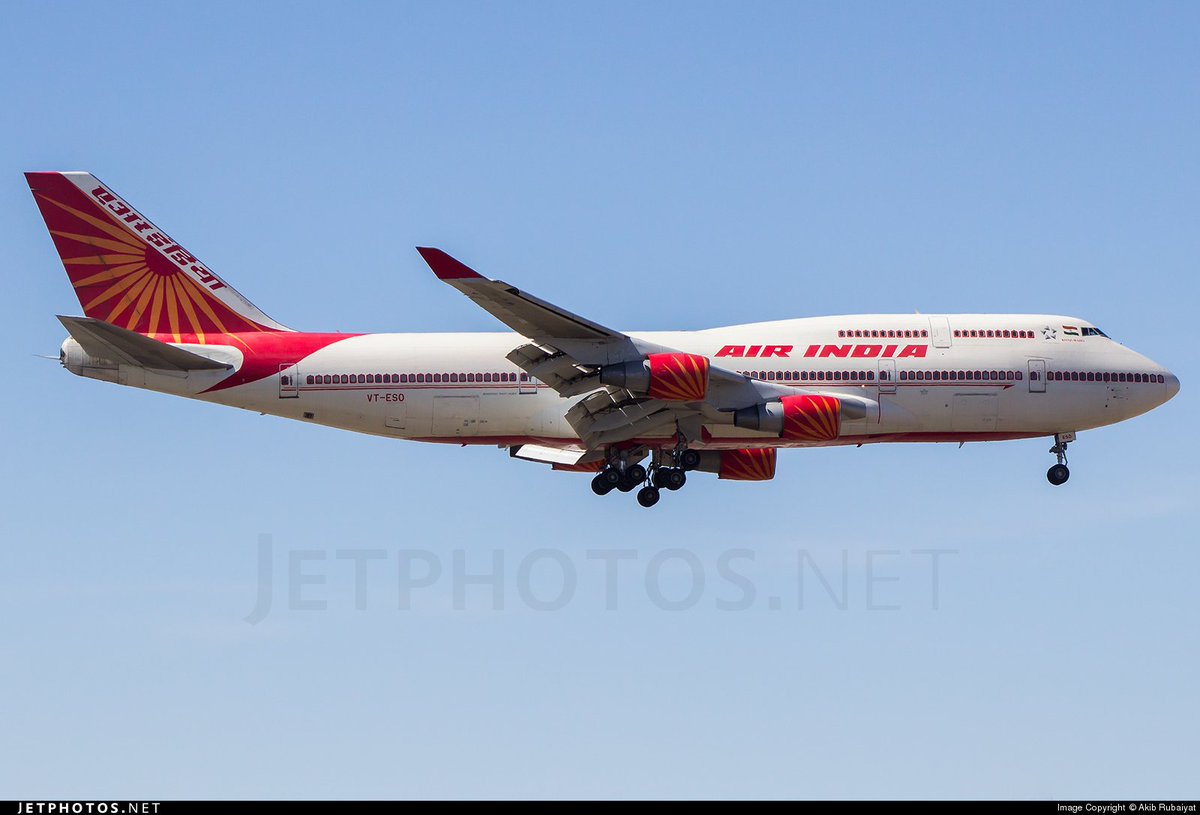 AirportWebcams's tweet image. Air India to fly domestic route #AI665 DEL-BOM with a 747 from Wed 0230UT, replacing A320: livemint.com/Companies/or7p… | flightradar24.com/flight/ai665