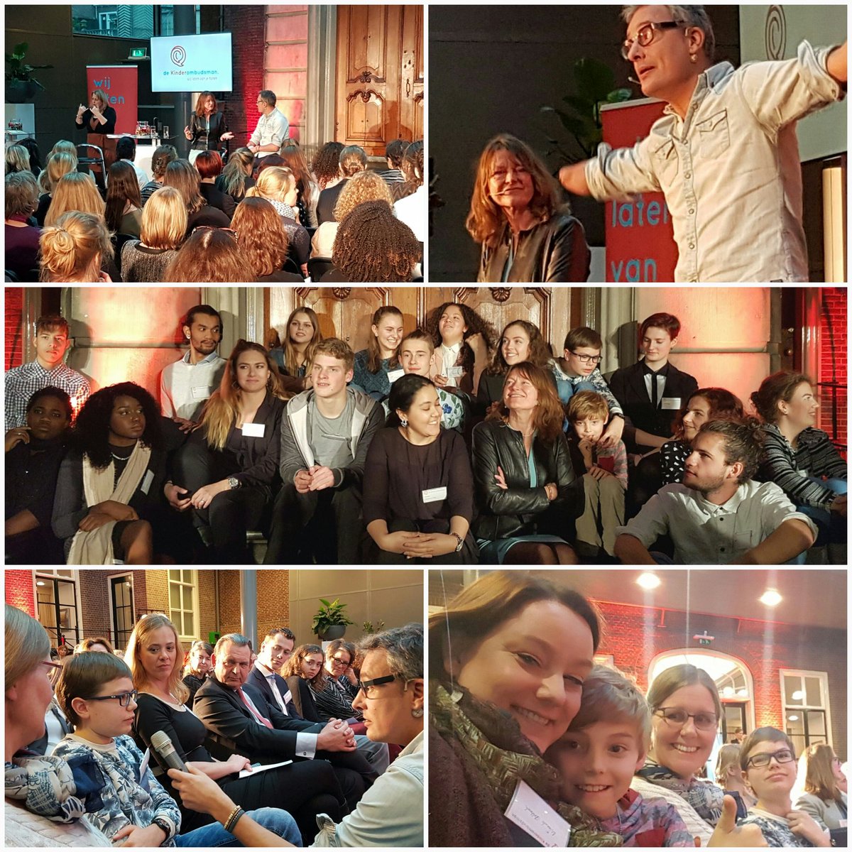 Mooi, al die kinderen centraal bij <a href="/Kinderombudsvrw/">Margrite Kalverboer</a> en <a href="/TakoRietveld/">Tako Rietveld</a>  #kinderrechtentour #kinderrechtenmonitor :)