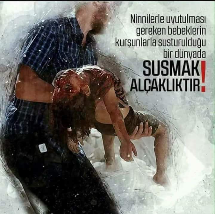 Bu zulme sessiz kalmak zalimliktir...