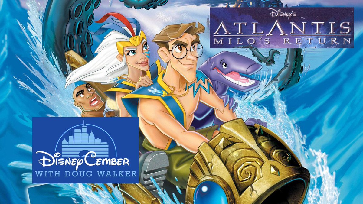 ChannelAwesome's tweet image. Check out a new #Disneycember - Atlantis: Milo's Return - bit.ly/2htSiMP