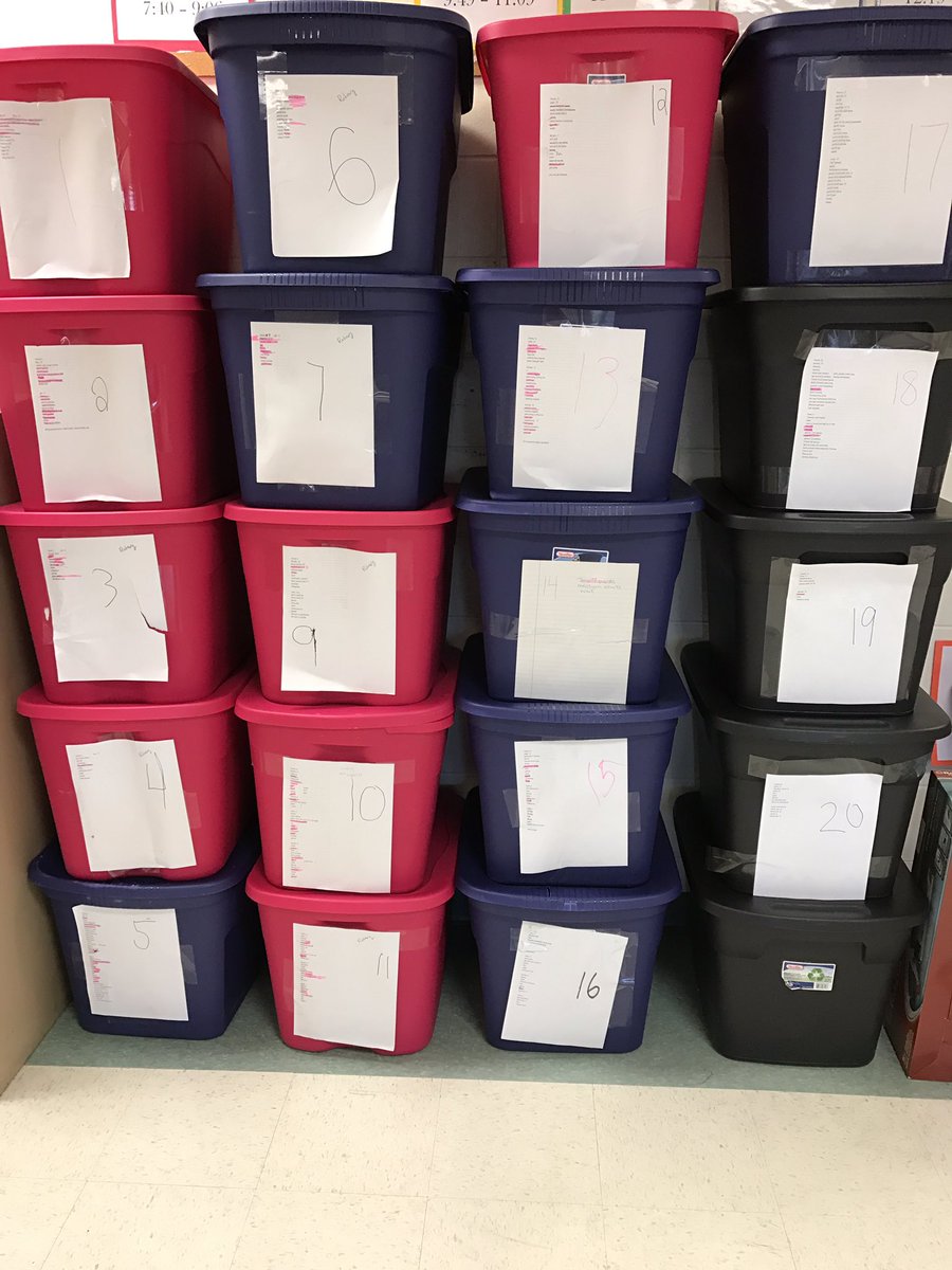 Santa's workshop is in full swing. 19 families and counting