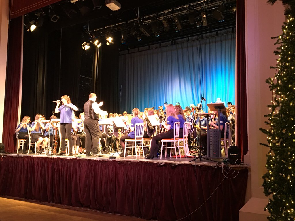 <a href="/uvhs/">UVHS</a> Christmas Festival in full swing at <a href="/corohall/">The Coro</a> - did you get a ticket? #christmas