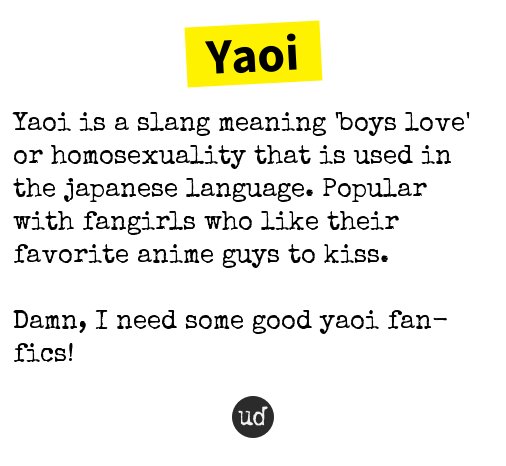 yaoi definition yaoi definition