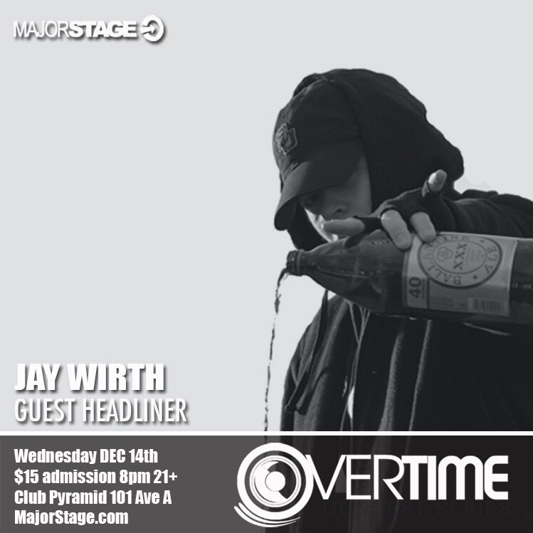 MajorStageMusic's tweet photo. Tmrw #OvertimeConcert + Guest Headliner @itsjaymusic https://t.co/2wnDD8XZsY