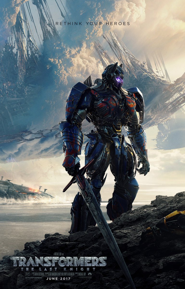 First Look Poster of Transformers -The Last Knight - Science Fiction Entertainer