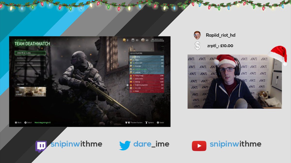 imjordanbrennan's tweet image. about to go live! #ObeyRC
     @MadamLegend 
  Finally MORE MAPS! :D
[twitch.tv/snipinwithme]