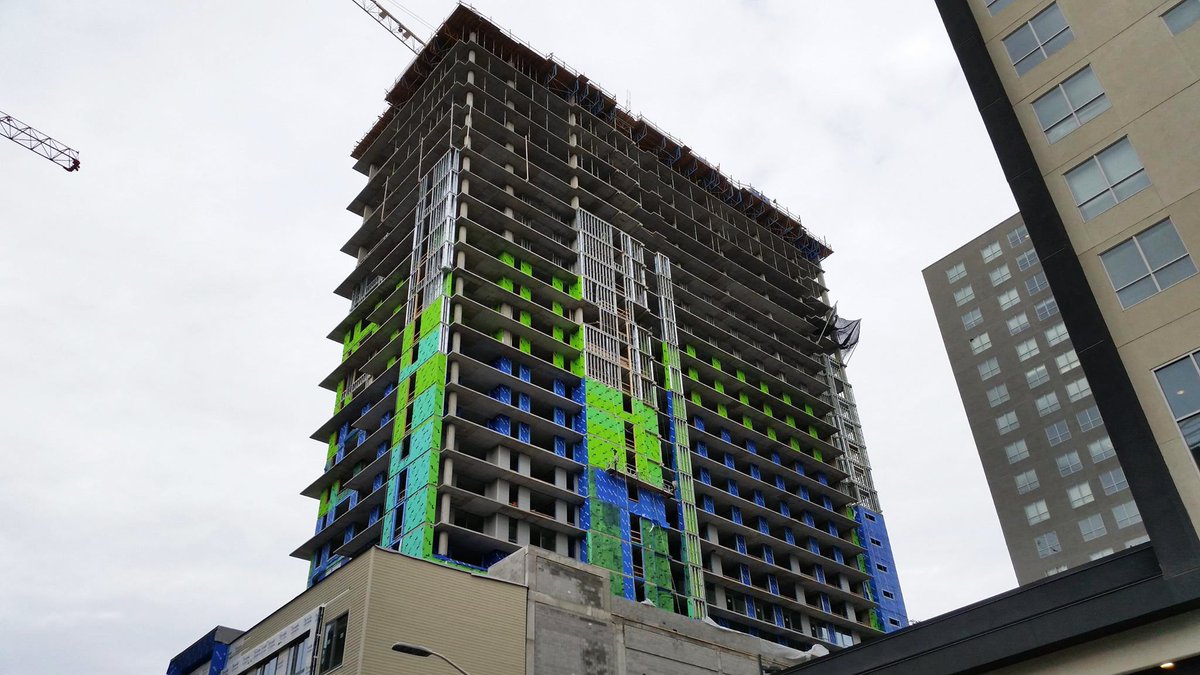 SKIArchitecture's tweet photo. Photos from last week's #toppingout at #ModeraMidtown! 29 stories of #Luxury in #Atlanta... https://t.co/hKJd29Fn0E https://t.co/eHaAHjpQm0