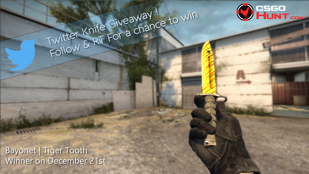 CSGOHunt.com - Bayonet Tiger Tooth Giveaway - RT &amp; Follow to enter!

More entries on Gleam: 

gleam.io/dNGuo/hunt-bay…

#CSGOHunt